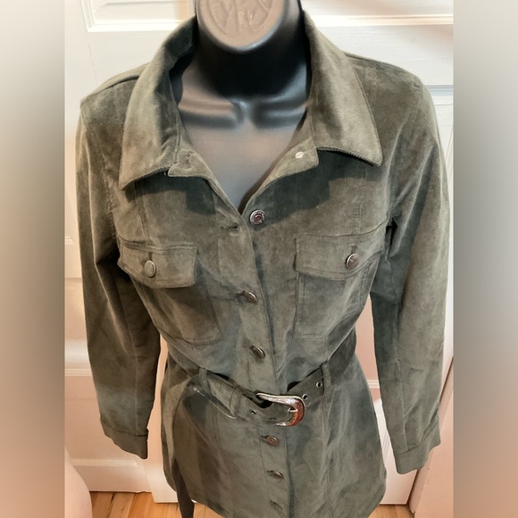 CORDUROY MINI DRESS - Picture 3 of 10